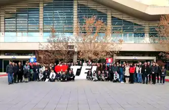 Eskişehir'de TEI, Öğrencilere Havacılık Motorlarını Tanıttı